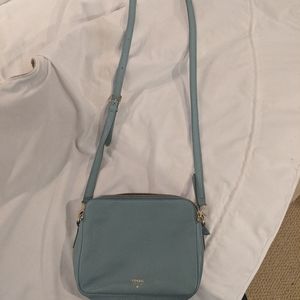 Fossil Mint Green Cross Body